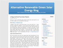 Tablet Screenshot of blog.create-energy.com